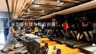 在东莞哪有健身操培训班?