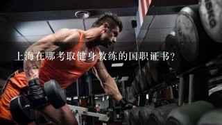 上海在哪考取健身教练的国职证书？